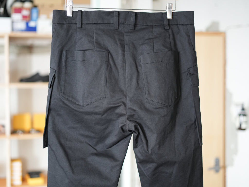 seishin / Big pocket cropped pants cotton