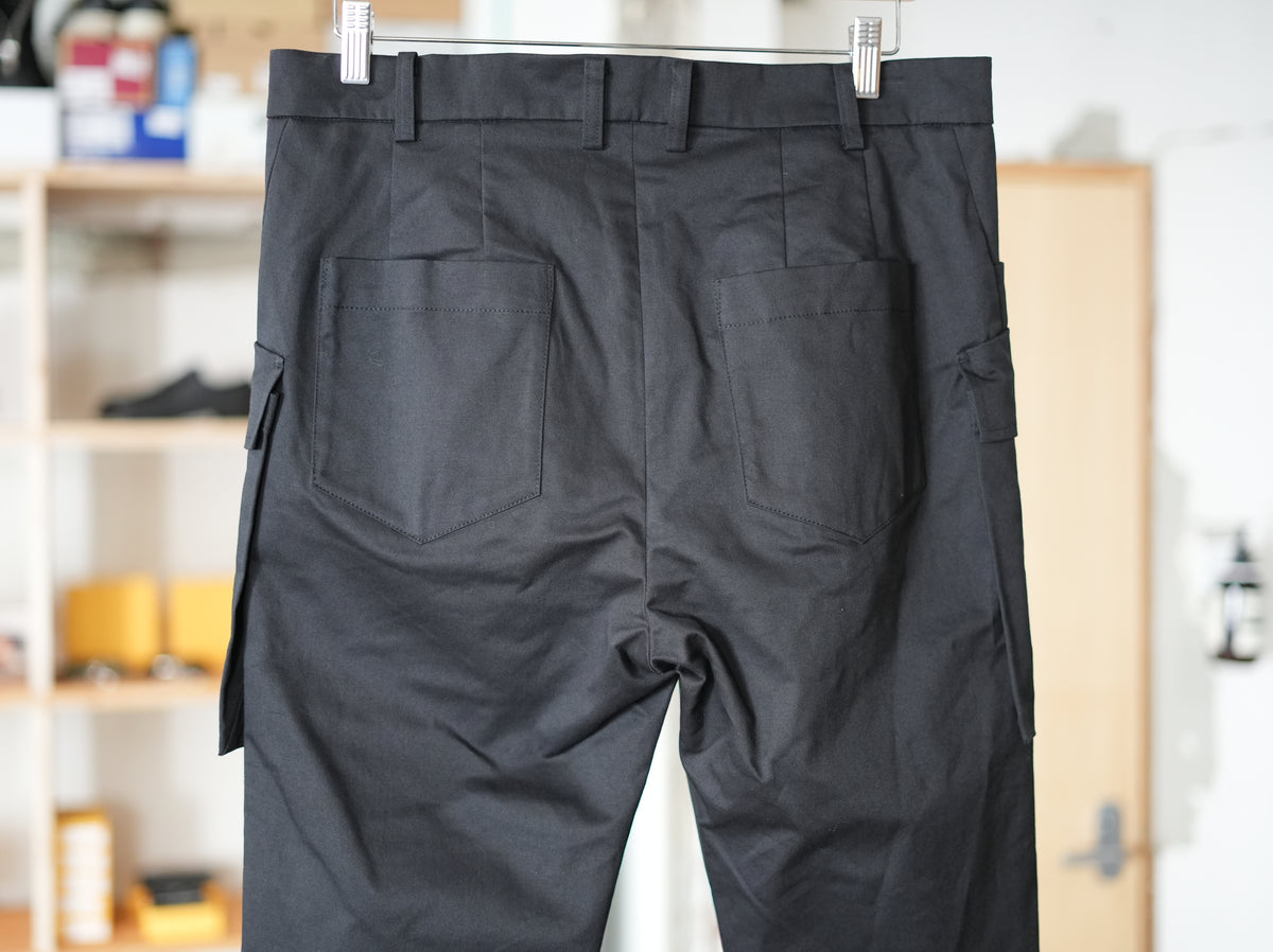 seishin / Big pocket cropped pants cotton