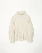 ensou. ( エンソウ ) / Turtle neck long Sleeve Oatmeal