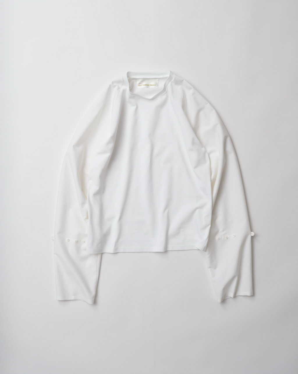 New Western Manner / Shirts Sleeve Crew neck White
