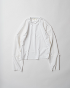 New Western Manner / Shirts Sleeve Crew neck White
