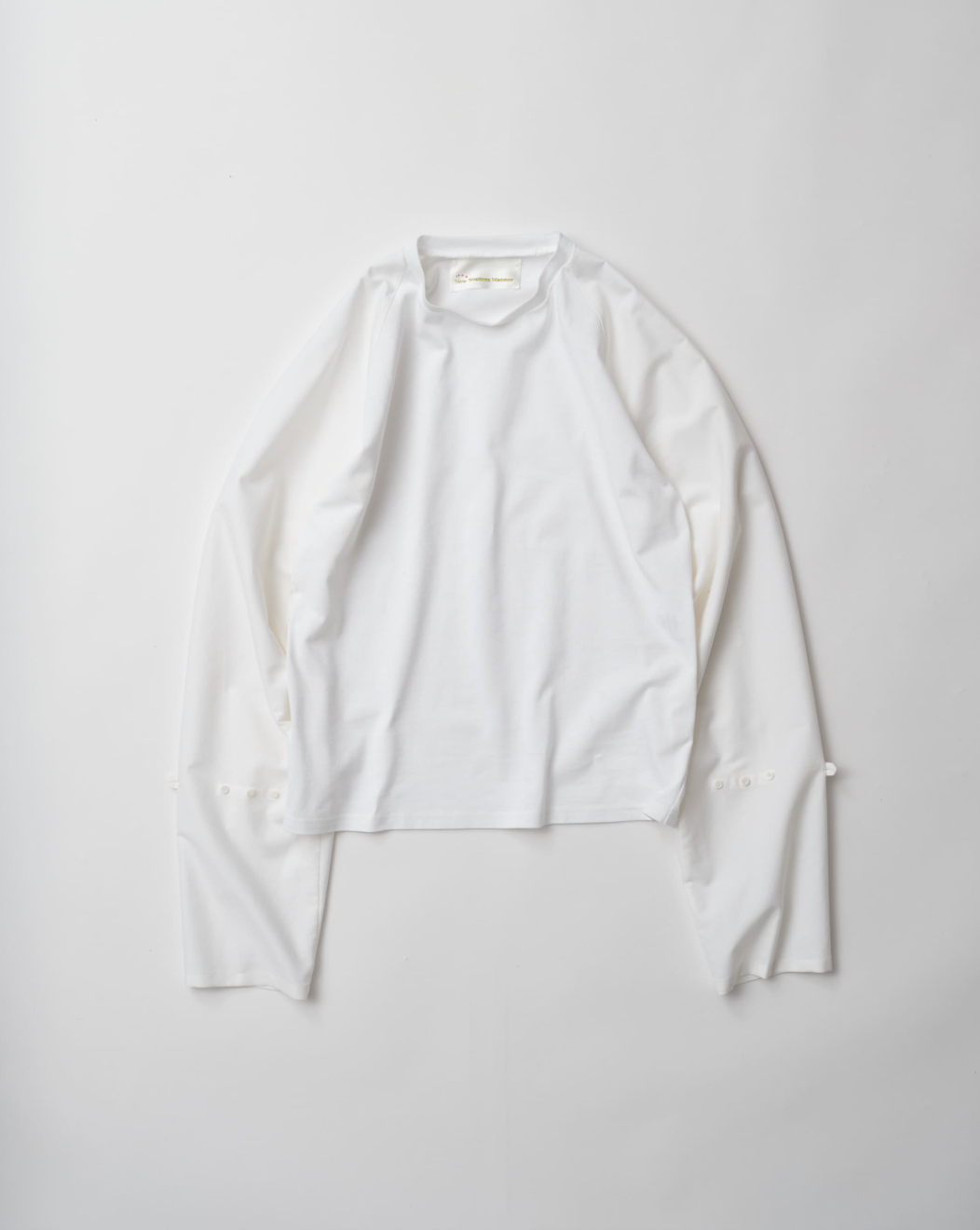 New Western Manner / Shirts Sleeve Crew neck White