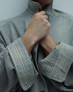 ensou. (エンソウ) / Whale Work Shirts a Olive Plaid