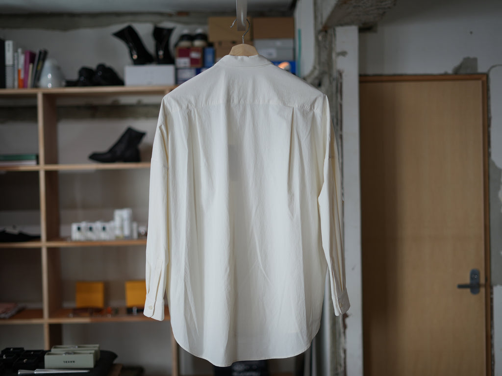 seishin / BALLOON SHIRTS White