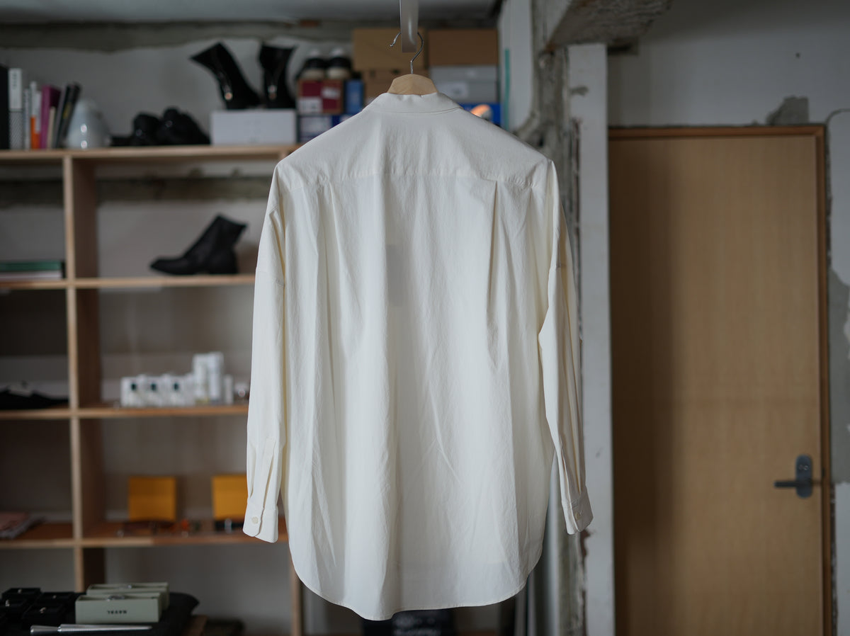 seishin / BALLOON SHIRTS White