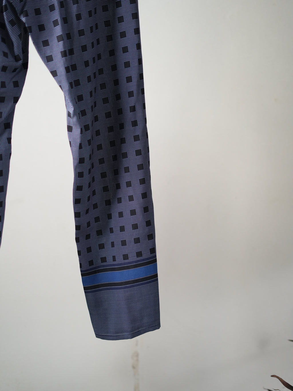 mando (マンド) / Square Dot Print Easy Pants