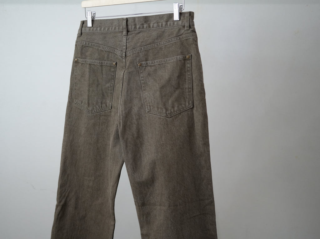 BISOWN (ビソウン) / PURE STRAIGHT KHAKI DENIM