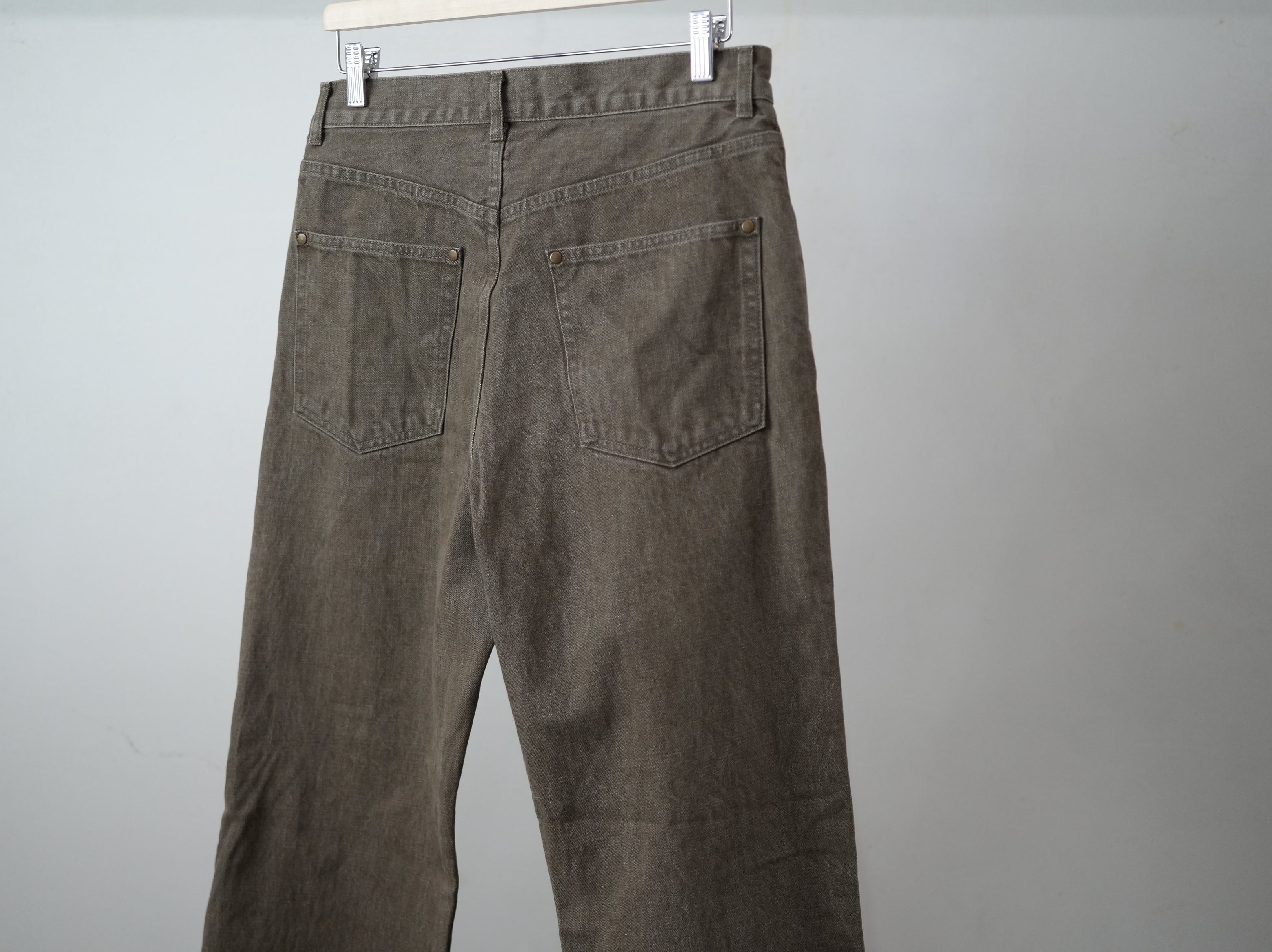 BISOWN (ビソウン) / PURE STRAIGHT KHAKI DENIM
