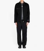 MM6 maison margiela ( エムエムシックス ) / Double Face Wool Zip Blouson Black