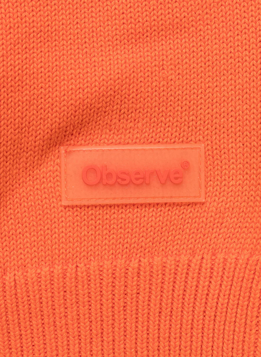 Observe (オブサーブ) / Pocket knit Orange