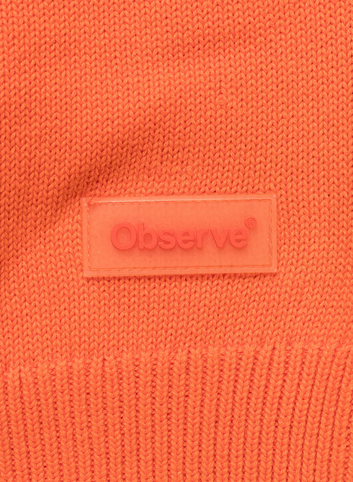 Observe Pocket knit Orange 2