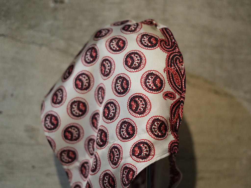 NOMA RHYTHM TEXTILE (ノーマ) / PAISLEY SILK HOODY SCARF