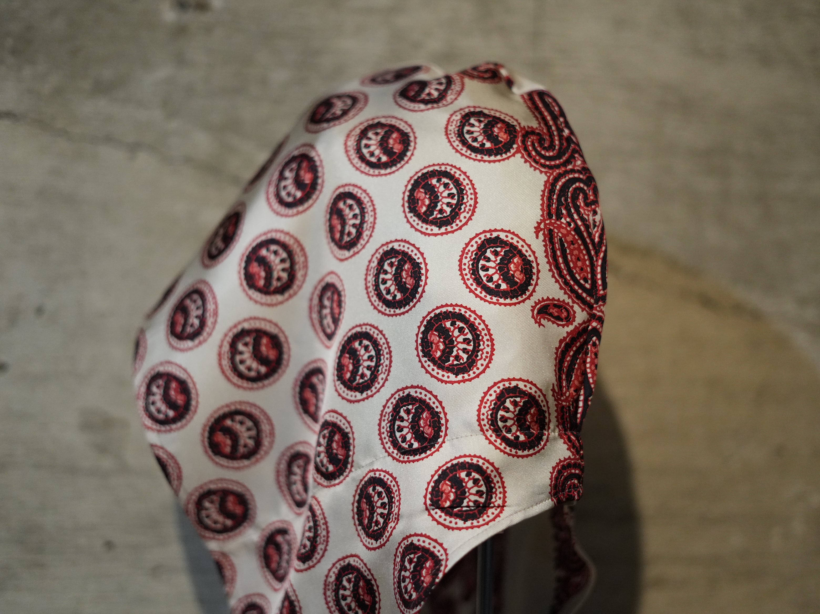 NOMA RHYTHM TEXTILE (ノーマ) / PAISLEY SILK HOODY SCARF