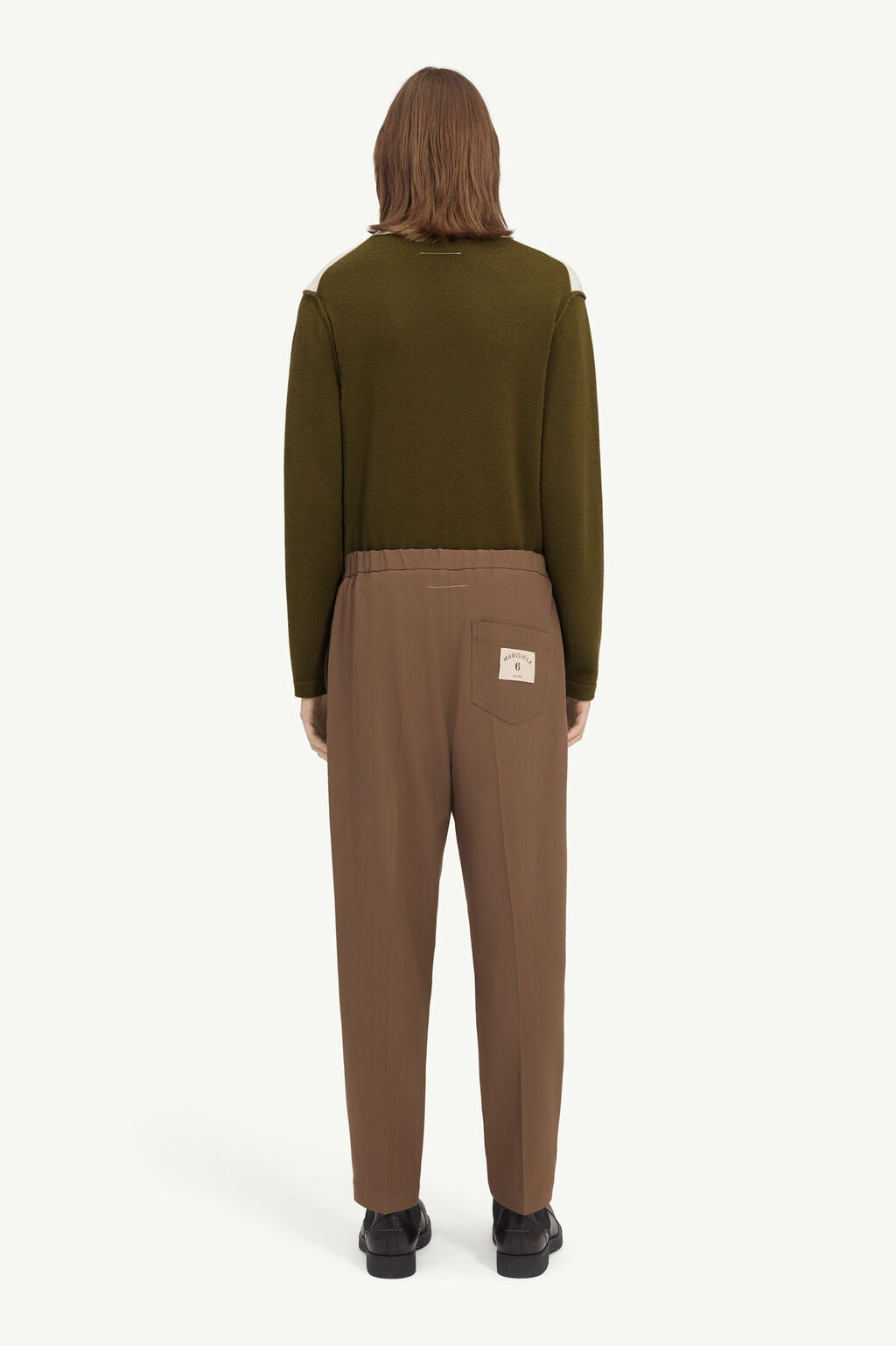 MM6 Maison Margiela (エムエムシックス) / Wool Blend Trousers Gry