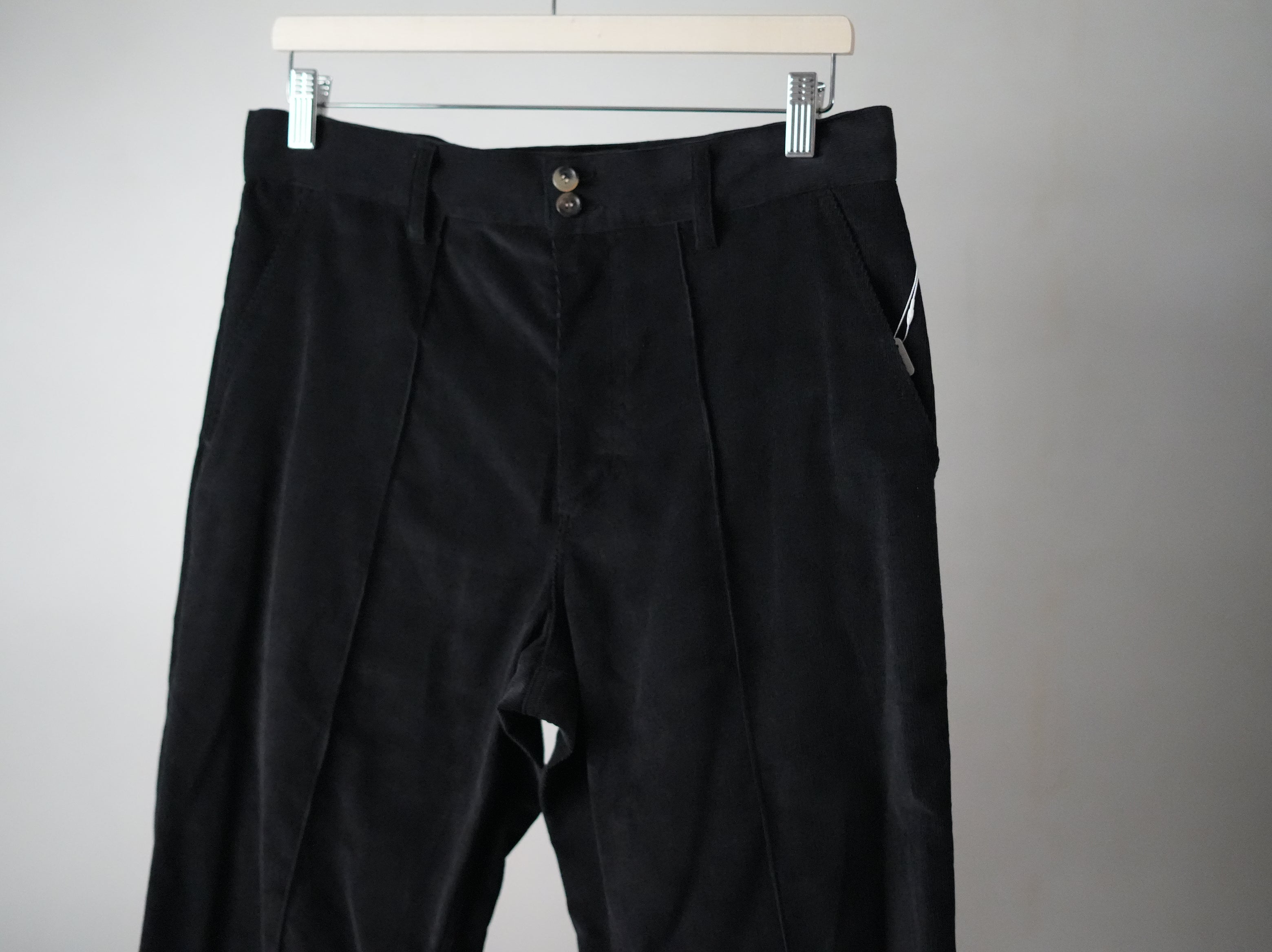 NOMA RHYTHM TEXTILE (ノーマ) / BOOTS CUT TROUSERS Black
