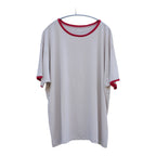 BISOWN (ビソウン) / PIMA MOKLODI RINGER TEE STONE × RED