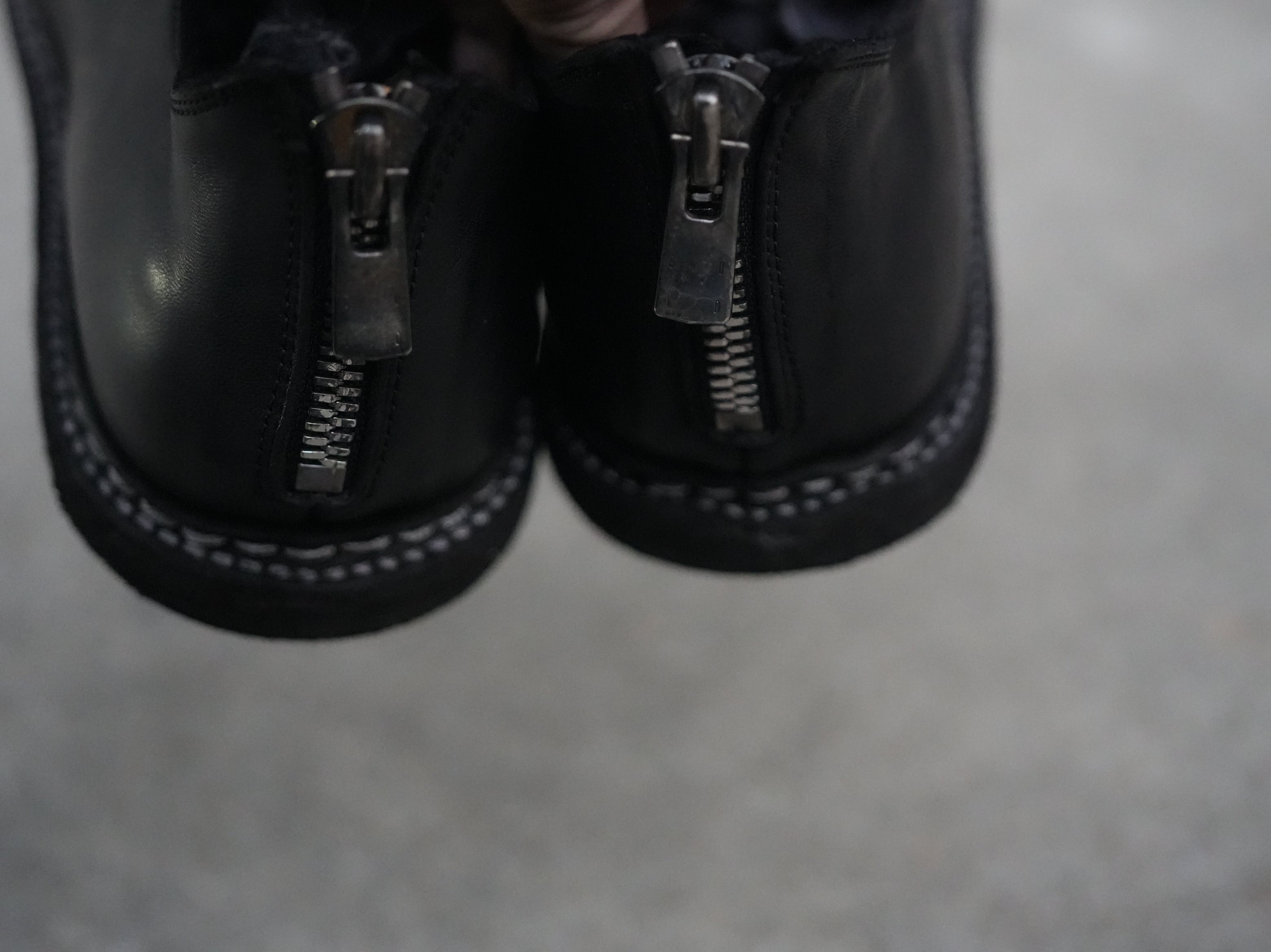 GUIDI (グイディ) / バックジップスリッポン  BACK ZIP SHOES 9900_N HORSE FULLGRAIN