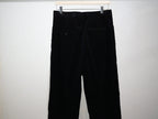 BISOWN ( ビソウン ) / MIXED-WALE CORDUROY NOTUCK SLACKS BLACK