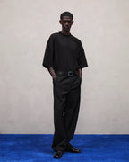 entire studios / Heavy Boxy Tee BLK