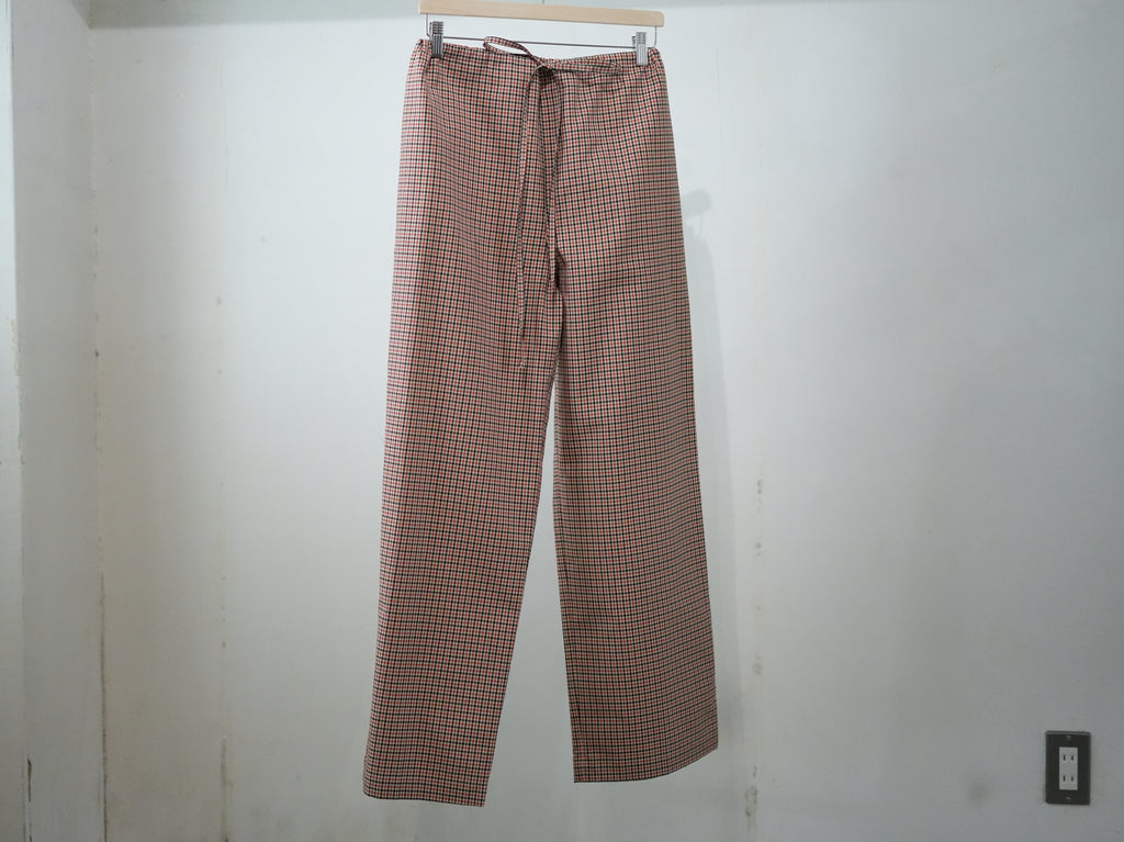 BISOWN (ビソウン) / GUNCLUBCHECK SLEEPING PANTS
