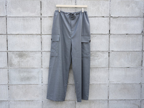 BISOWN ( ビソウン ) / BRITISH CLASSIC WOOL EASY PANTS 43 GRAY