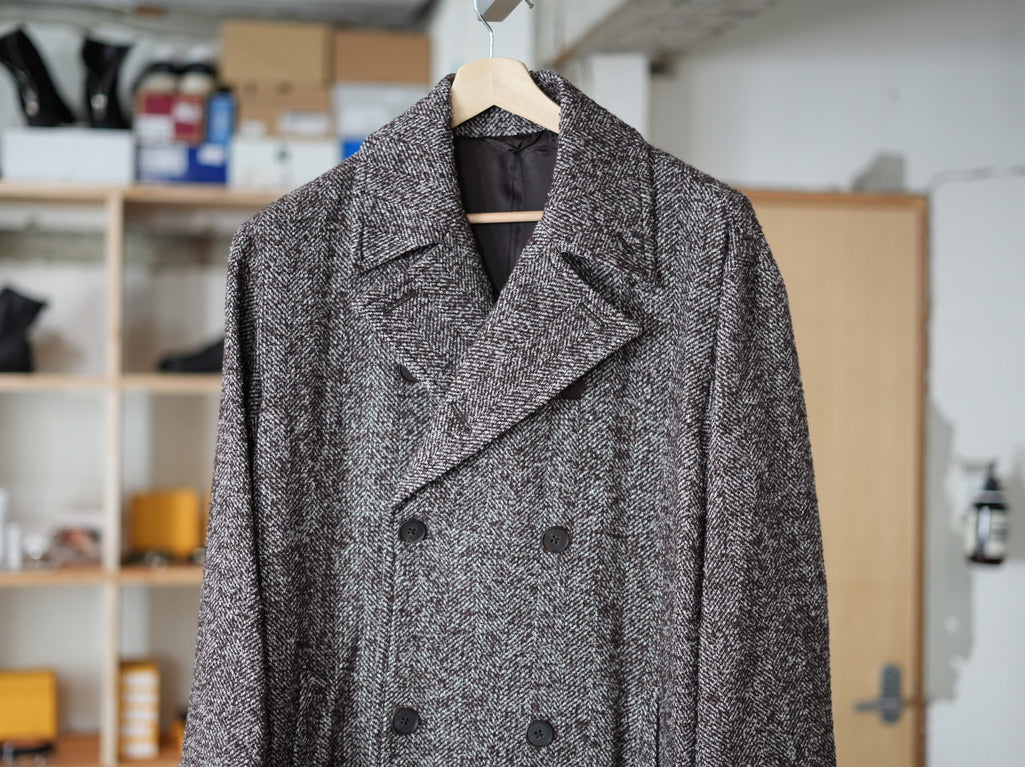 BISOWN (ビソウン) / LOOP TWEED DOUBLE BLEASTED COAT