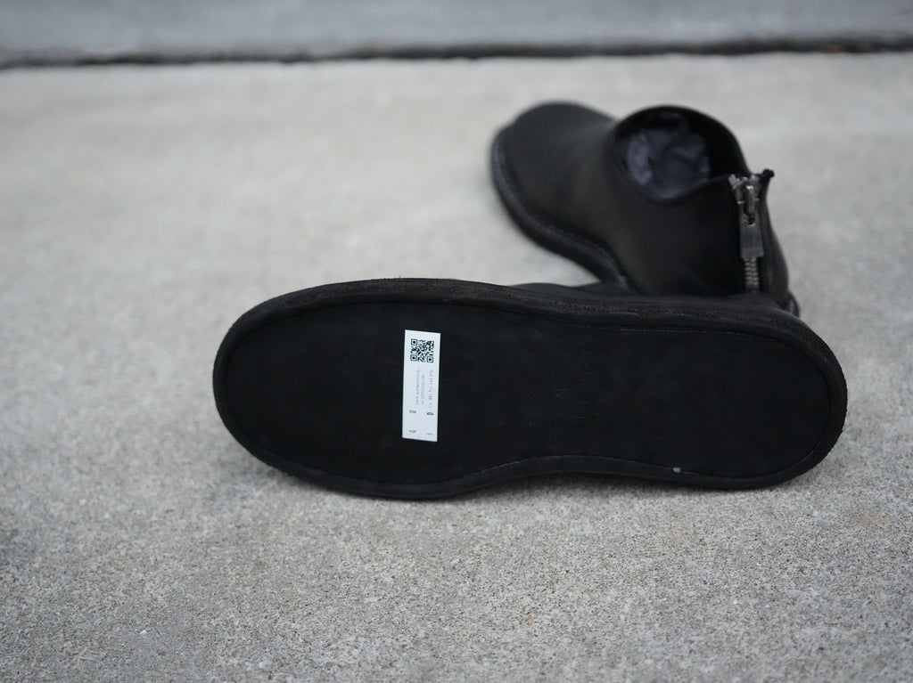 GUIDI (グイディ) / バックジップスリッポン  BACK ZIP SHOES 9900_N HORSE FULLGRAIN
