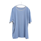 BISOWN (ビソウン) / PIMA MOKLODI RINGER TEE BLUE× WHITE