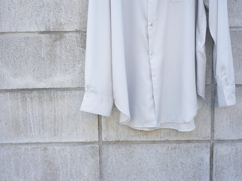 BISOWN (ビソウン) /SILK OFFICER SHIRTS STRIPE