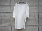 BISOWN (ビソウン) / 120/2 COTTON CREWNECK TEE WHITE