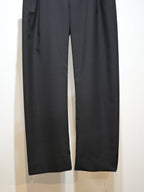 mando (マンド) wool mohair 2-tuck semi-wide pants