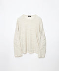 ensou. (エンソウ) / D-shaped Ling Sleeve Tee a.Oatmeal