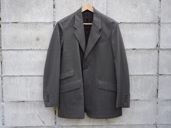 BISOWN BRITISH CLASSIC WOOL TAILORED JACKET BROWN 2