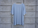 BISOWN (ビソウン) / PIMA MOKLODI RINGER TEE BLUE× WHITE