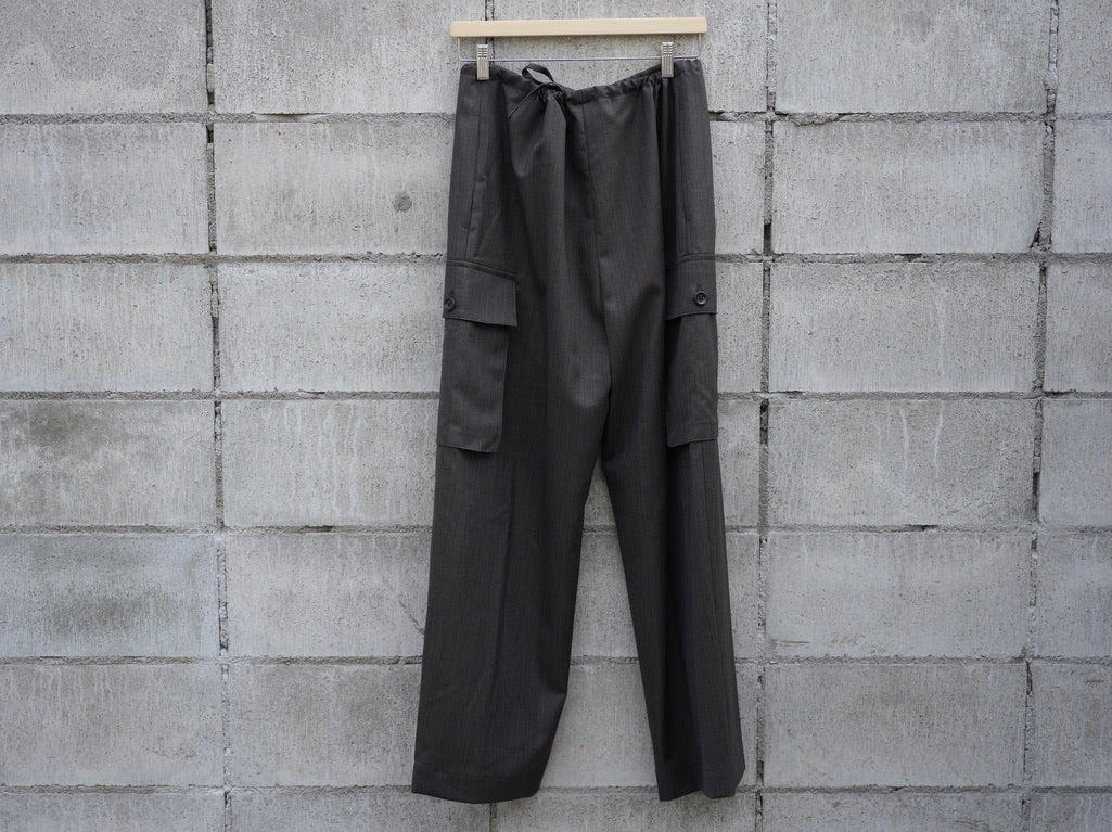BISOWN ( ビソウン ) / BRITISH CLASSIC WOOL EASY PANTS 43 BROWN