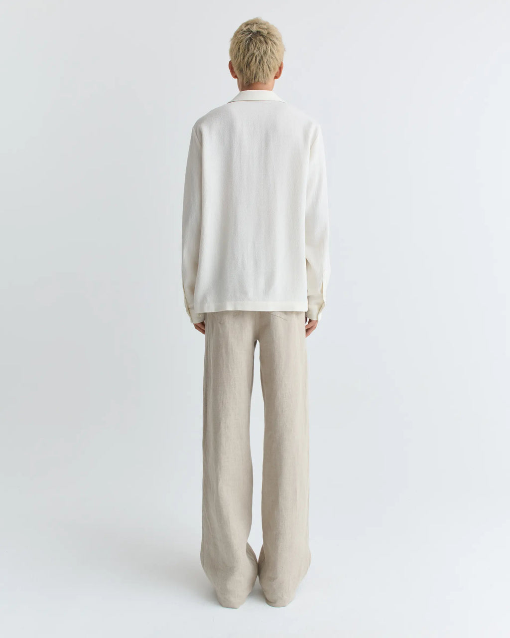 Sefr (セファー) / SENSE shirts White crepe