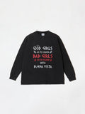 BUENA VISTA (ブエナビスタ) / Good girl bad girl pigment L/S tee