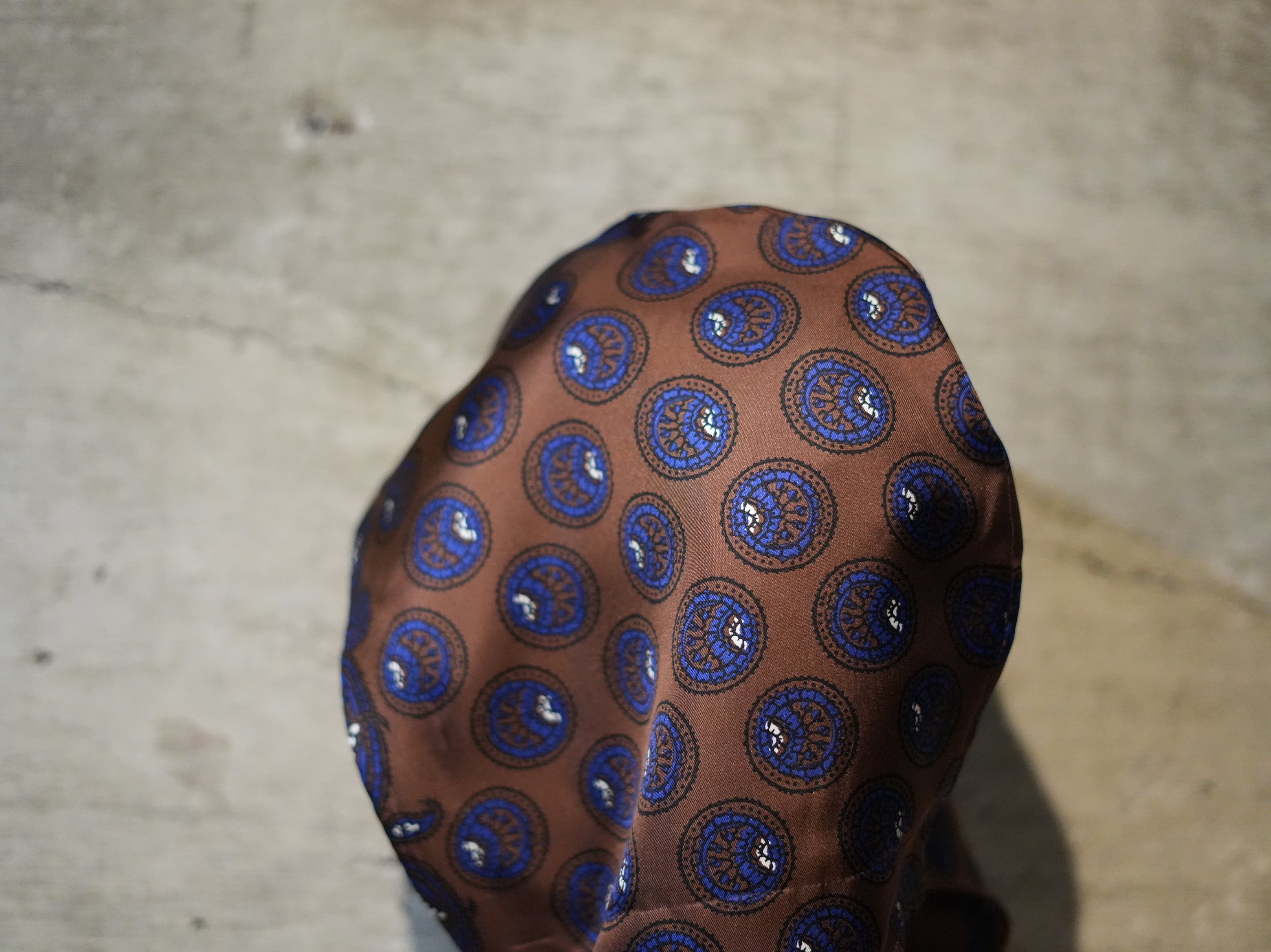 NOMARHYTHM ノーマリズム Hoody Scarf フーディスカーフ NOMA RHYTHM TEXTILE (ノーマ) / PAISLEY SILK HOODY SCARF | バンダナ
