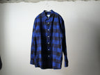 NOMA RHYTHM TEXTILE (ノーマリズムテキスタイル) / IKAT CHECK REGULAR COLLAR SHIRT