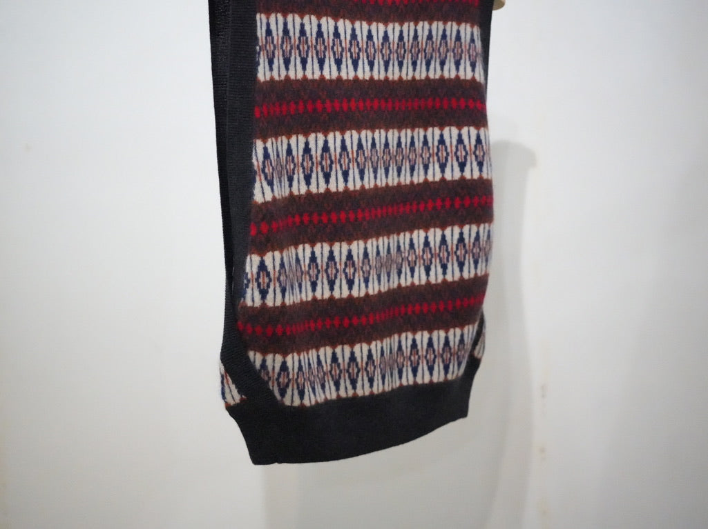 BISOWN ( ビソウン ) / CASHMERE MIX PATTERN VEST