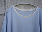 BISOWN (ビソウン) / PIMA MOKLODI RINGER TEE BLUE× WHITE