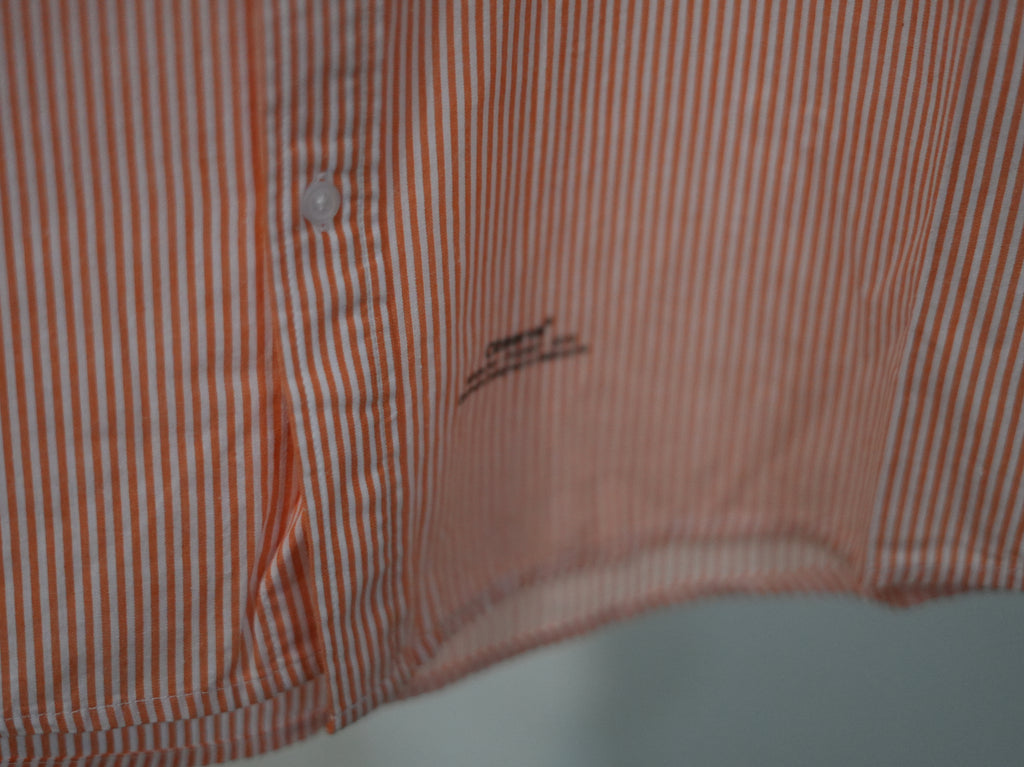 Observe (オブサーブ) / Pinstripe oxford Shirts Orange