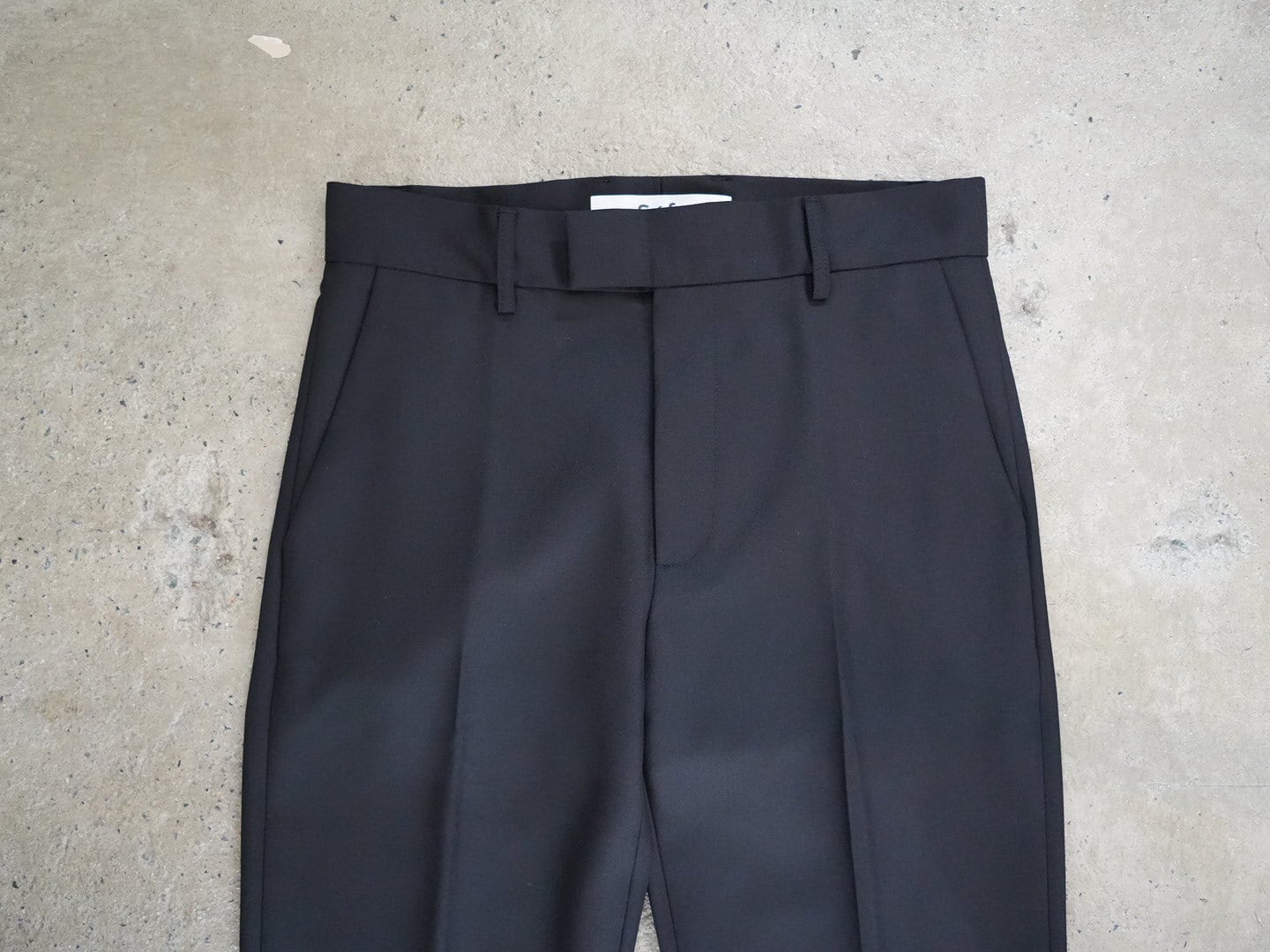 Sefr (セファ) / MIKE SUIT TROUSERD BLACK