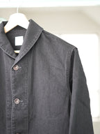 BISOWN (ビソウン) / CO/HE USN SHAWL COVERALL W BLK