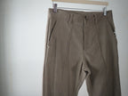 NOMA RHYTHM TEXTILE (ノーマ) / BOOTS CUT TROUSERS beige