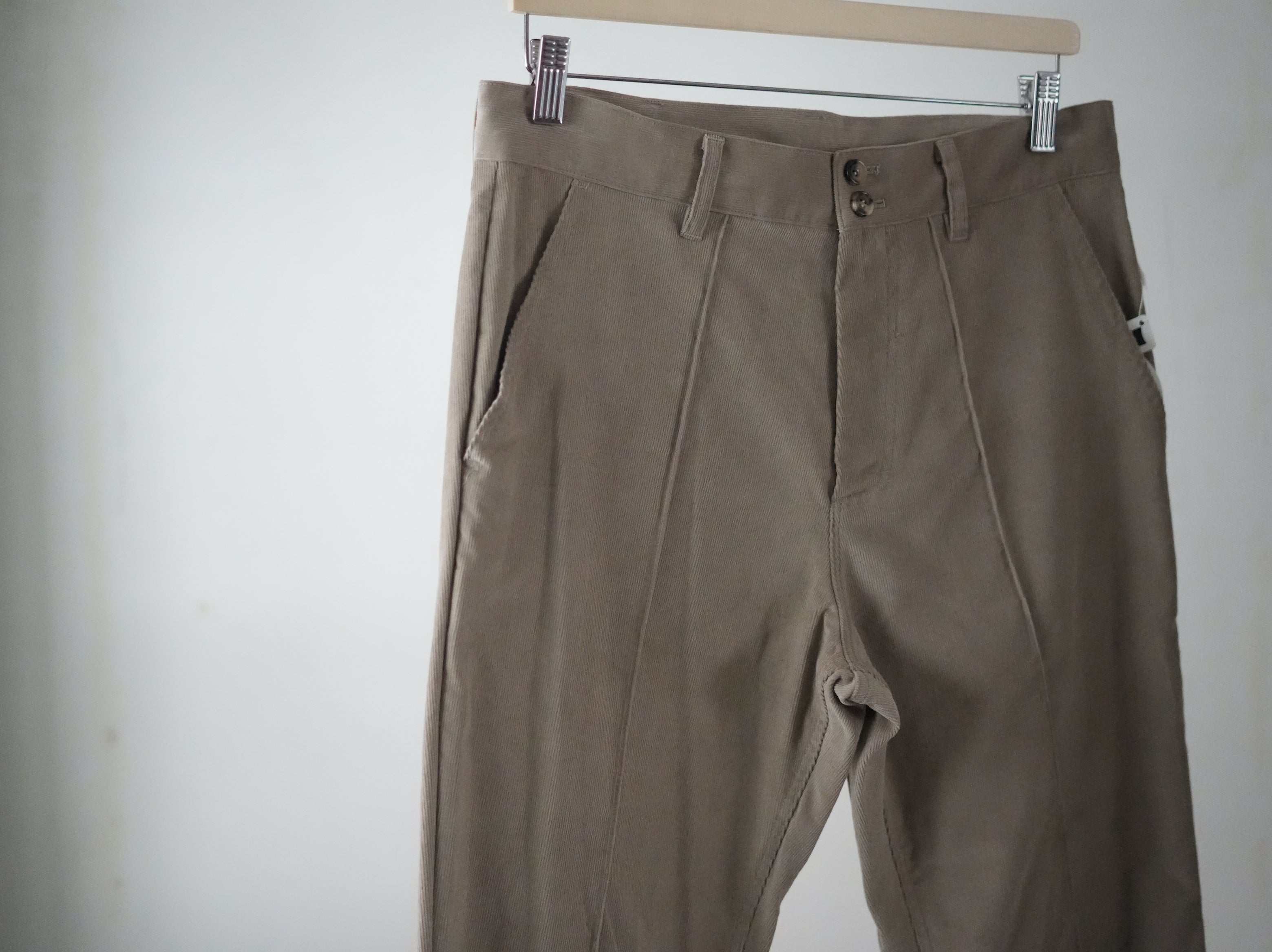 NOMA RHYTHM TEXTILE (ノーマ) / BOOTS CUT TROUSERS beige