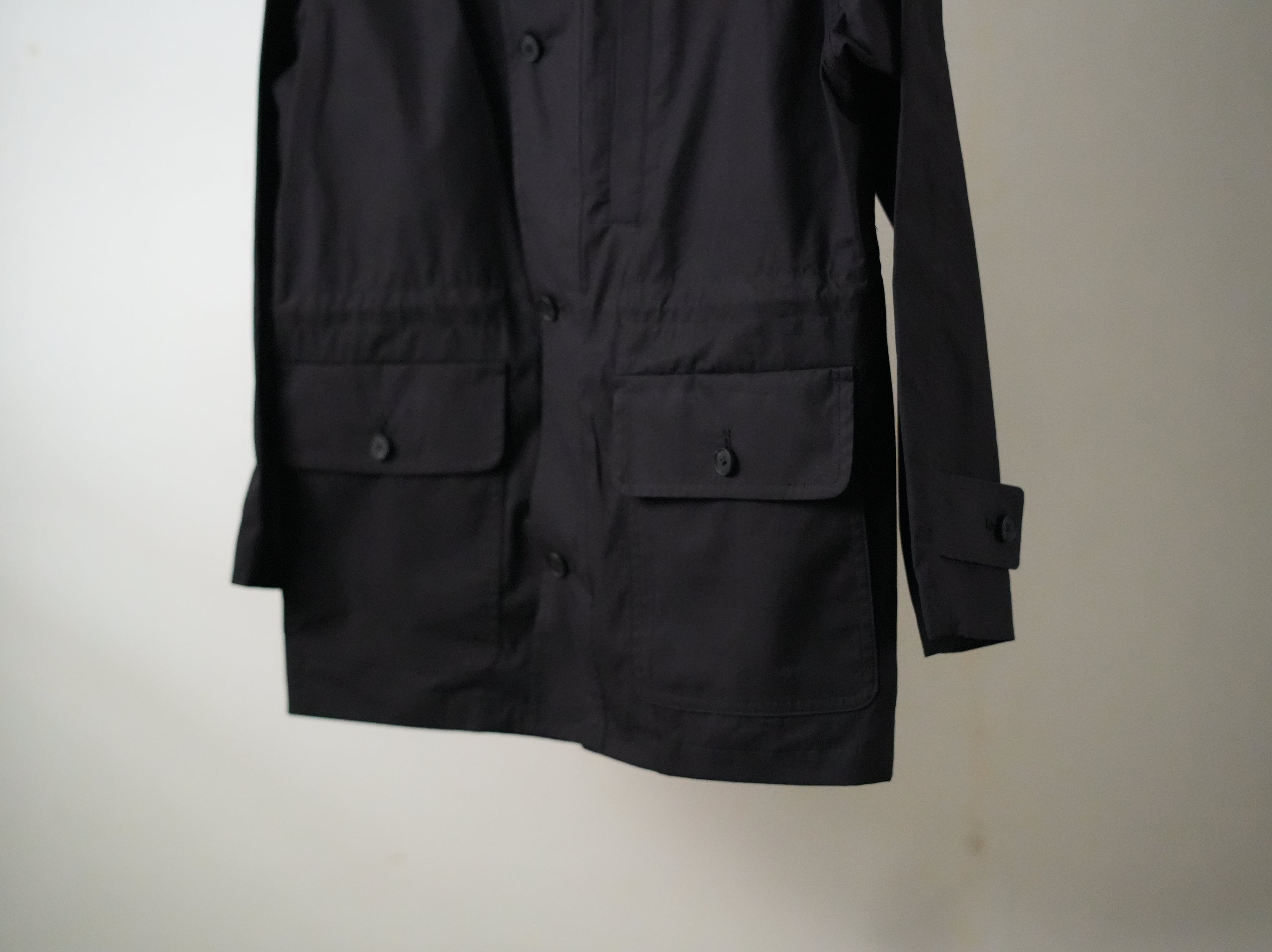 BISOWN (ビソウン) / COTTON SILK FIELD JACKET Black