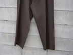 BISOWN ( ビソウン ) / WOOL COTTON BELTED PANTS KHAKI