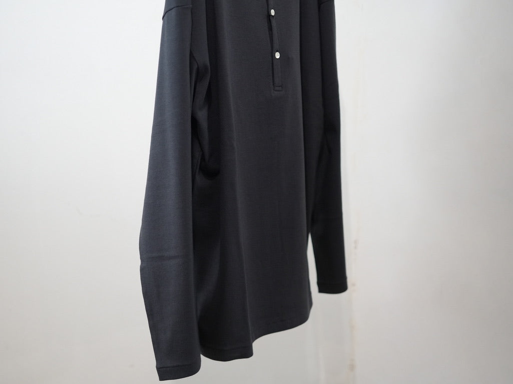 BISOWN ( ビソウン ) / Co Ca HENRY NECK CUT&SEWN ANTHRACITE