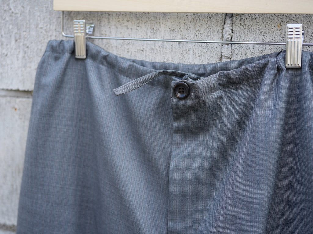 BISOWN ( ビソウン ) / BRITISH CLASSIC WOOL EASY PANTS 43 GRAY